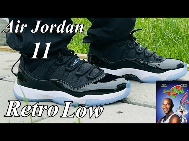 Air Jordan Retro 11 (SpaceJam) Low early Review on Feet
