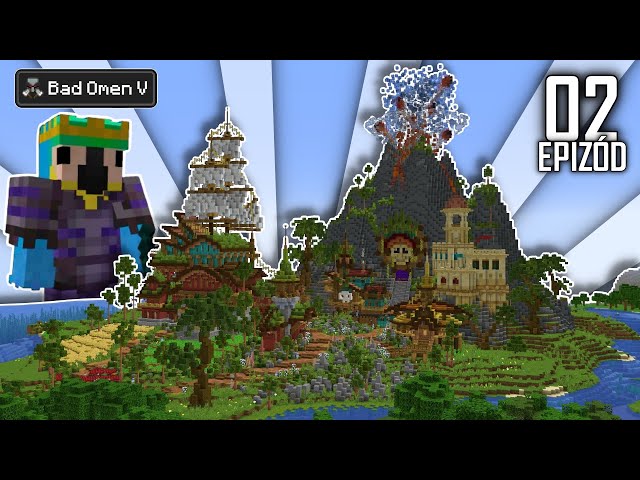 MEGTÁMADTÁK az EPIK vulkáni falumat! | Minecraft Let's Play 1.20/1.21
