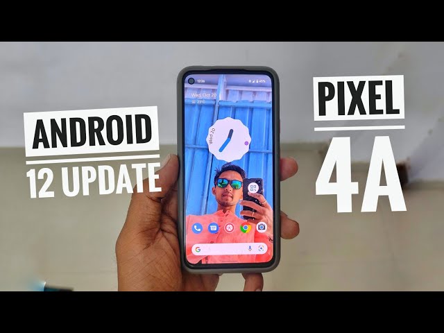 Android 12 Official Update Review & First Impression Ft. Pixel 4a