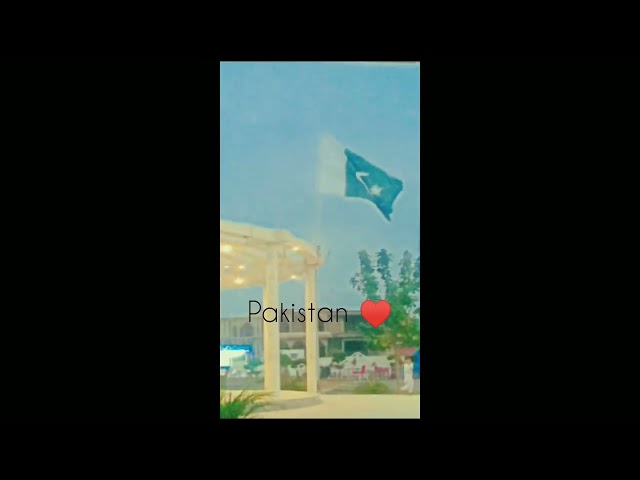 Pakistan national plag in peshawar greenland amusement park Pakistan zindabad 🇵🇰♥️