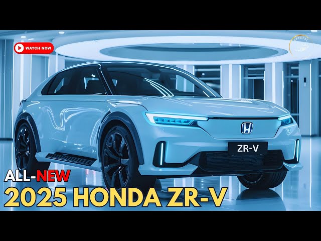 FINALLY! NEW 2025 HONDA ZR-V UNVEILED - FIRST LOOK!