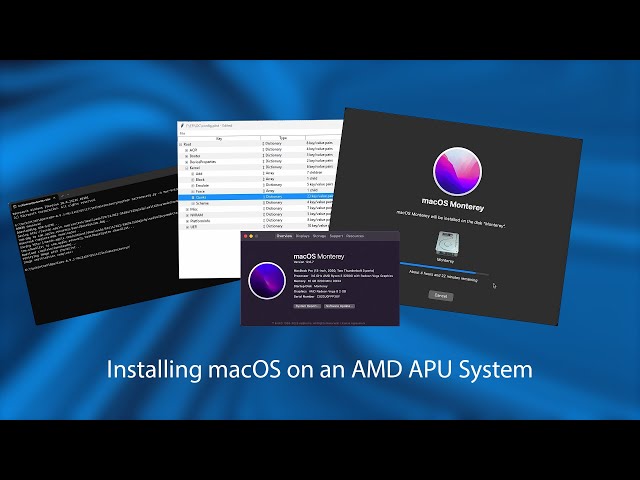 Installing macOS on an AMD APU System