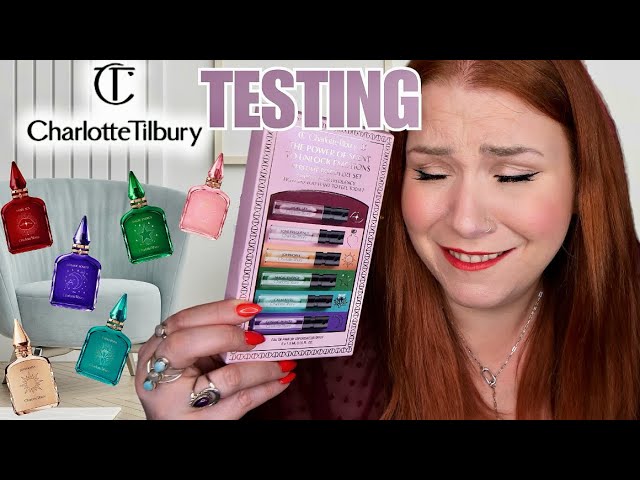 DIDN'T GO AS EXPECTED... TESTING ALL 6 CHARLOTTE TILBURY PERFUMES