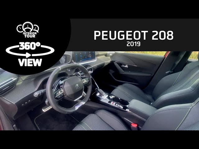 Peugeot 208 - 2019 interior 360° view