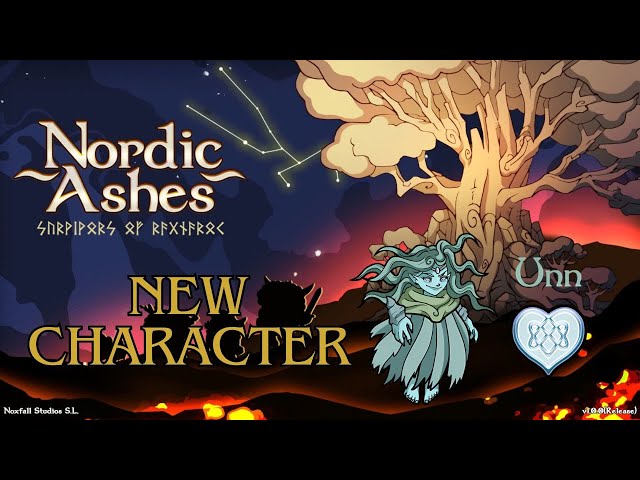 New One-Shot Character Unn How to Unlock & Skill Trees! Nordic Ashes 1.1