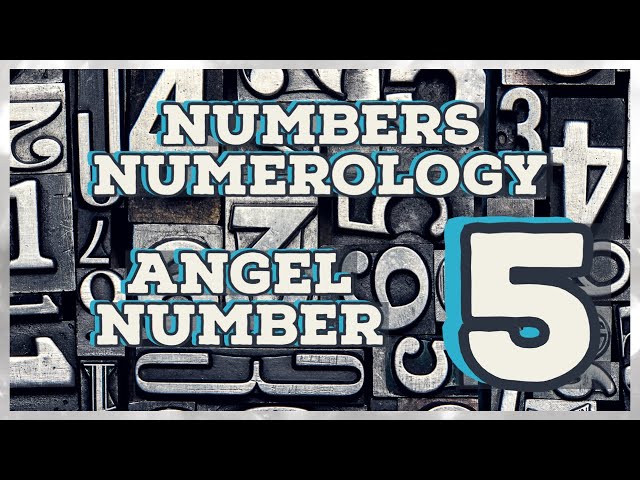 Angel Number 5 #numbers #numerology #angelnumber5