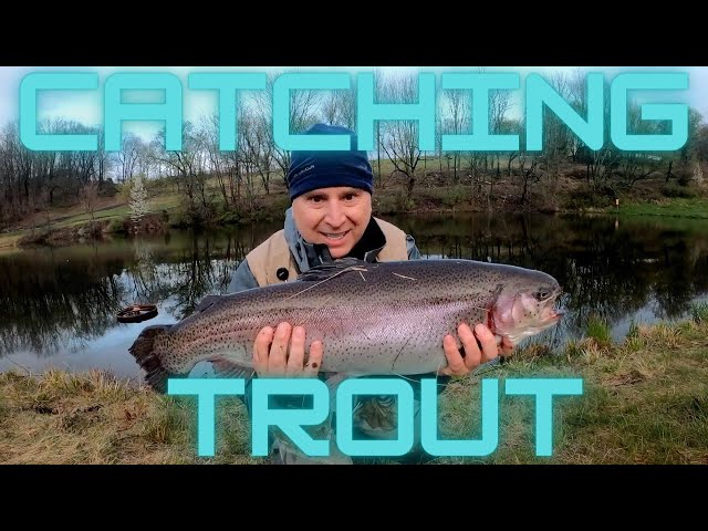 Catching Trout with wife and friends!!