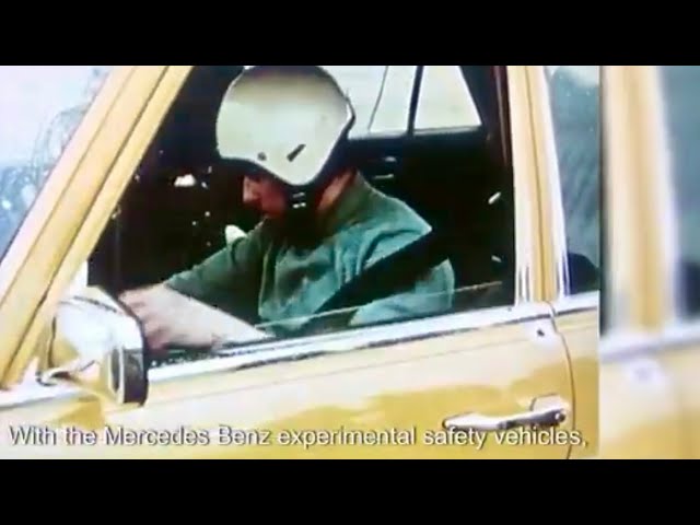Mercedes-Benz in the 1970s: Crash Tests and Vehicle Safety Revolution | ENGLISH