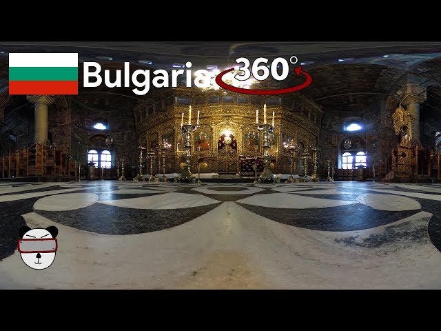 🇧🇬 360° Orthodox Religious Art | Rila, Bulgaria