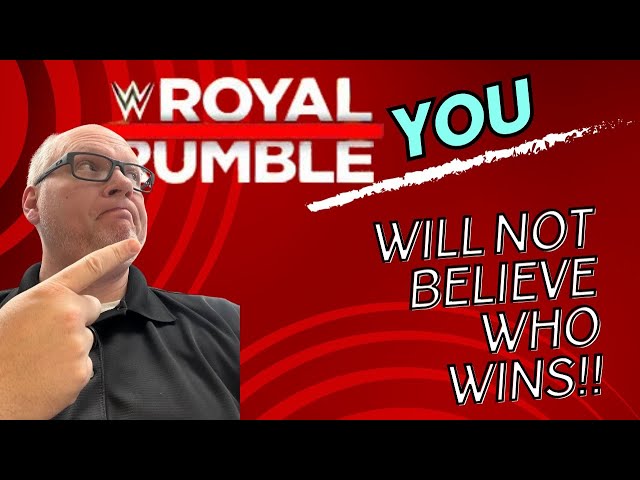 I Booked WWE Royal Rumble 2025 without any Superstars
