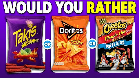 would you rather food edition 🥩🥫🍭🍦