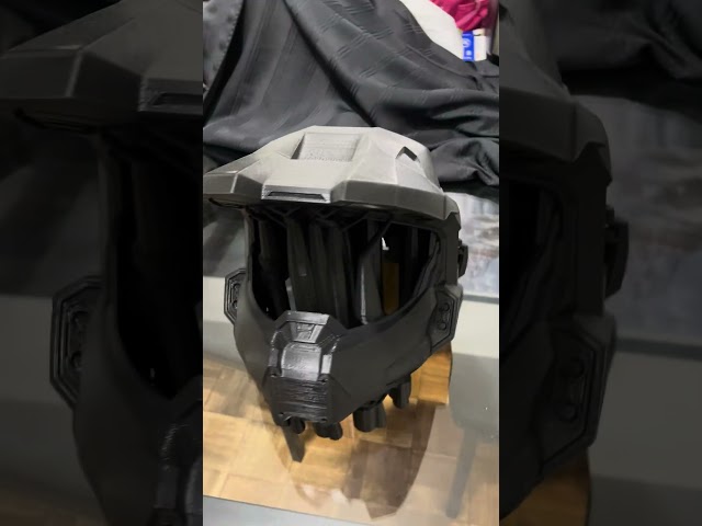 Halo Helmet with Supports still attached