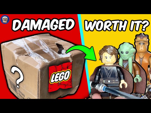 LEGO 60+ Minifigures Unboxing… BUT IT CAME DAMAGED!?!