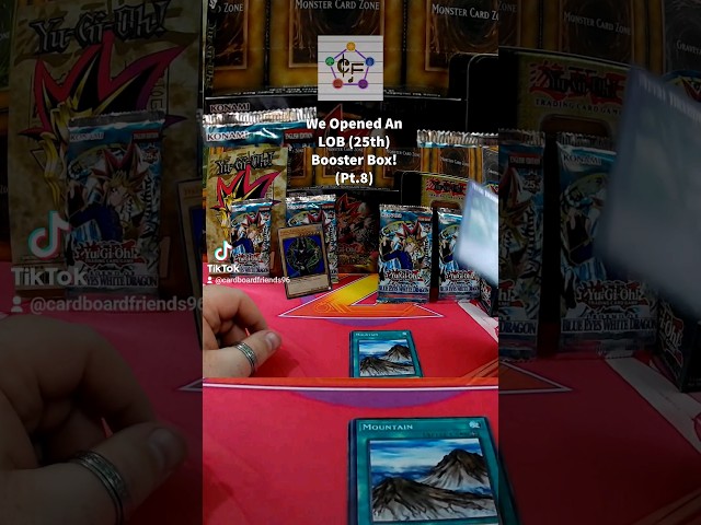 Opened an LOB (25th) Booster Box! Pt.8 Full vid on our channel! #yugioh #tcg #ocg #fyp #ccg #cards
