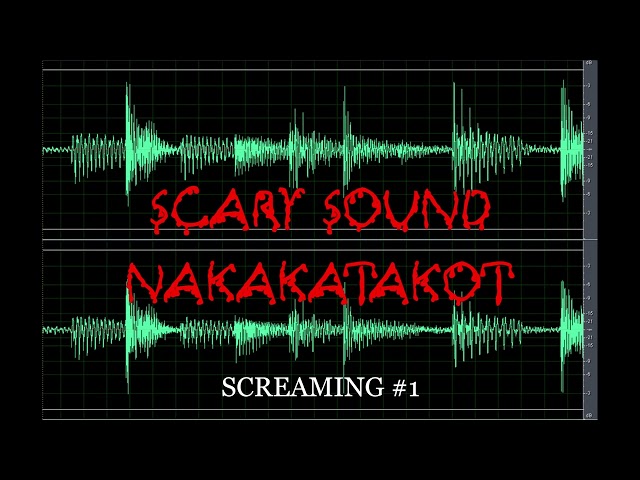 Scary Sound | Screaming #1 | Nakakatakot
