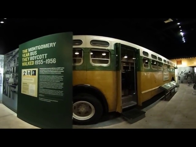 Get to the back of the bus | Civil Rights Exhibit