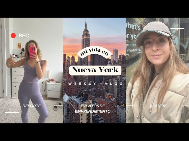 Mi vida en Nueva York🌷carrera de 10K, muchos eventos en NYC y muchos planes 🎥 Weekly VLOG