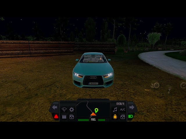 Truck Simulator Ultimate GamePlay ||||Driving Audi DLC Mod 🚘 |||| Night 🌙 Offroad |||| 🙂