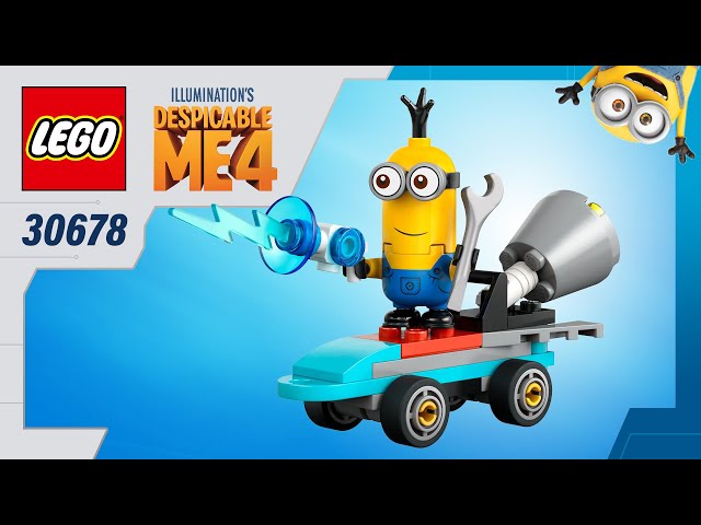 LEGO® Despicable Me 4 Minions' Jetboard (30678)[48 pcs] Step-by-Step Building Instructions | TBB