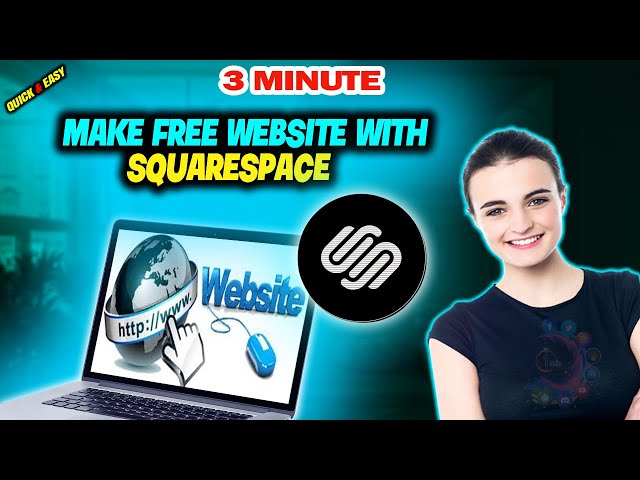 How to make free website with squarespace 2024 (Quick & Easy)