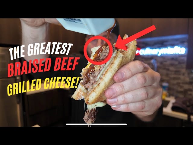 Braised Beef Short Rib Grilled Cheese?  Mine or Theirs? | Restaurant Remakes