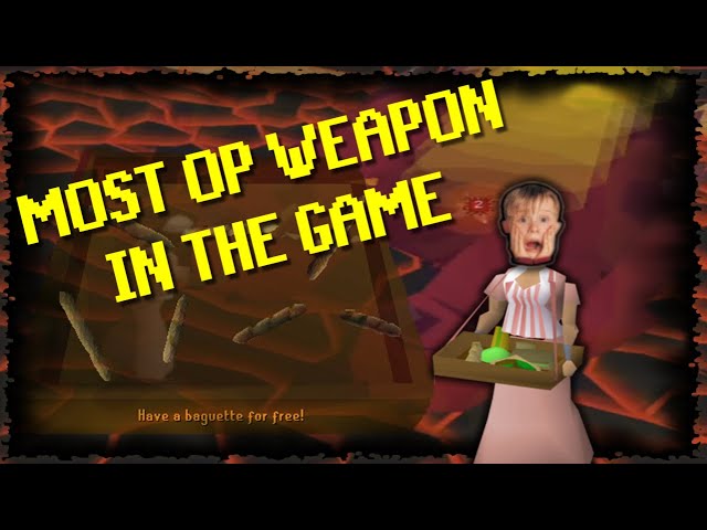 The Most OVERPOWERED Weapon in OSRS | The Sandwich Lady's Secret Weapon