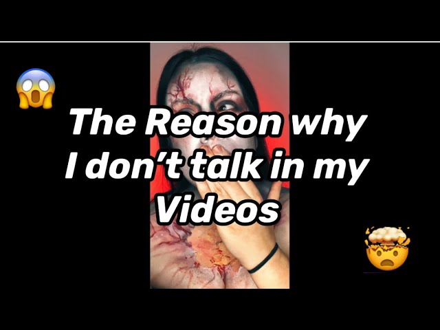 Meet the reason why I don’t talk in my videos 😆
