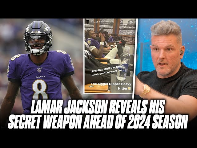 Lamar Jackson Reveals New Secret Weapon, Massive Lipper In Team Meeting | Pat McAfee Reacts
