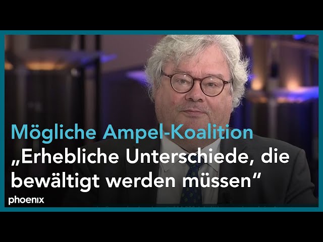 Interview mit Reinhard Bütikofer (B'90/Grüne, Bundessprecher und Mitglied Europäisches Parlament)