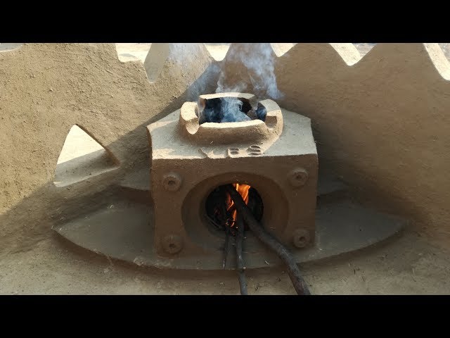 Mud Stove Construction | How to make a clay stove | Matti ka Chulha | Primitive Technology Stove