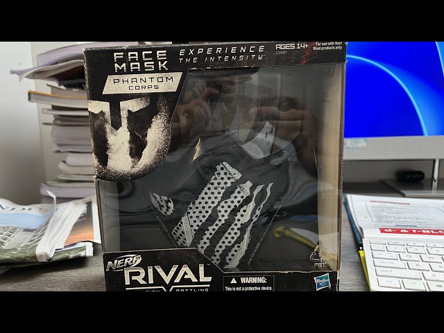 [REVIEW] NERF Rival Phantom Corps Face Mask | STRONG PROTECTION?!?!?