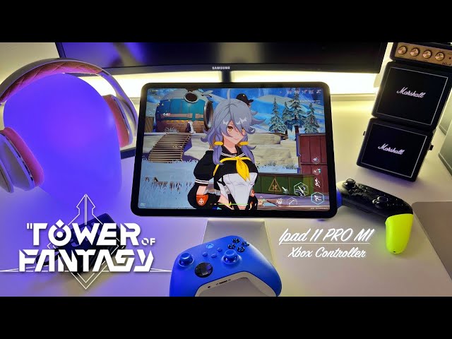 tower of fantasy gameplay to relax | ipad pro 11 m1 | xbox controller