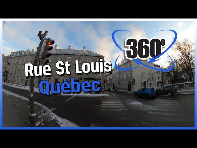 360° - Rue St Louis  - Ville de Québec - GoPro Max 360° 4K