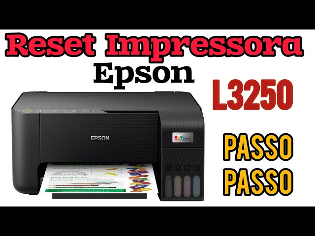 Reset impressora Espson L3250 luz piscando Passo a passo vem resolver Comigo