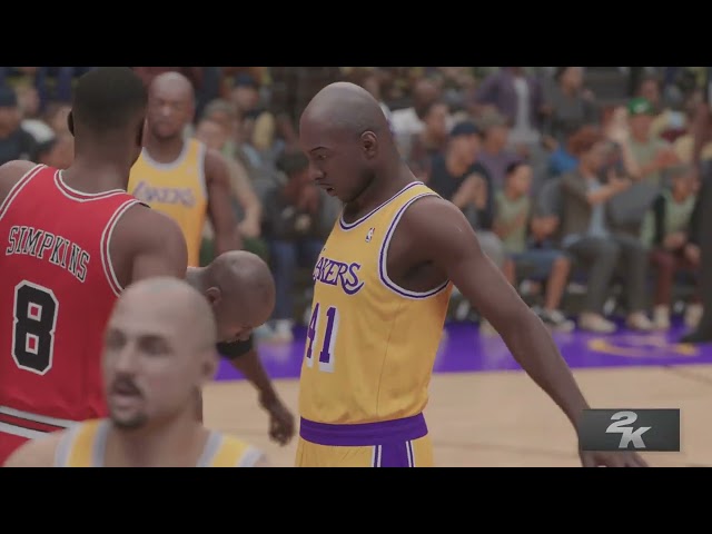NBA 2K23 Kobe Bryant vs Michael Jordan ('98 Bulls @ '98 Lakers) PS5 4K UHD