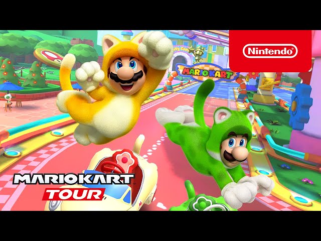 Mario Kart Tour - Cat Tour Trailer