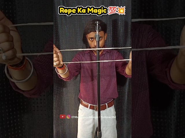 Impossible Rope Magic try 🪢🌟 #trending #rope #magic #youtubeshorts #shorts #viral