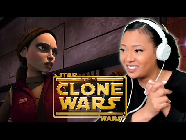 Padme Returns! Clone Wars Episode 3 & 4 Reaction | First Time Watching