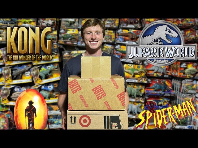 Jurassic Mailcall Unboxing! Hammond Collection Monsterverse Vintage Kong toys + more!