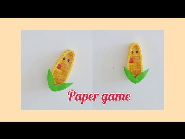 Diy paper game /Easy craft ideas /Handmade paper game