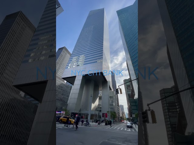 NEW YORK CITY, CITI BANK BUILDING, East 53rd Street & Lexington Ave. Monday October 10, 2022 11:00AM