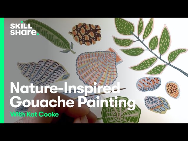 Create Art Inspired by Nature With This Gouache Painting Tutorial