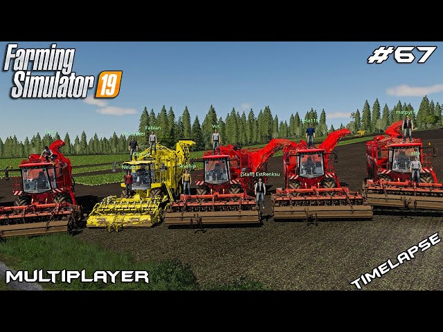 1.000.000$ sugar beet harvest | Geiselsberg | Multiplayer Farming Simulator 19 | Episode 67