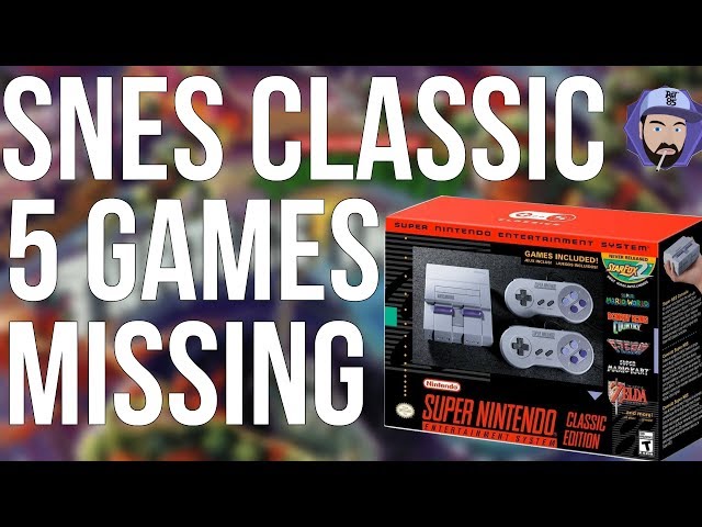 SNES Classic Edition: 5 Games MISSING! | RGT 85