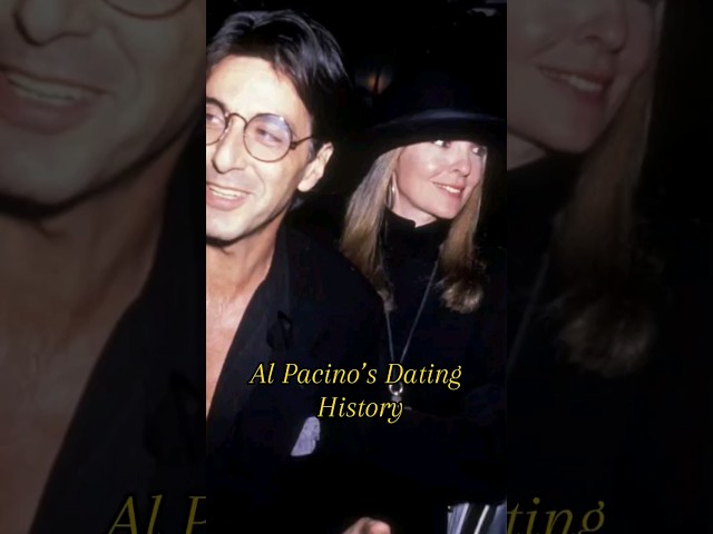 Al Pacino’s Dating History: From Diane Keaton to Noor Alfallah#alpacino