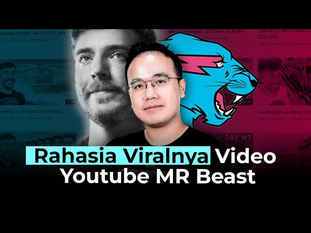 RAHASIA VIRALNYA VIDEO YOUTUBE MR.BEAST