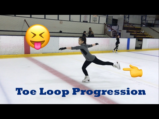 Adult Figure Skating Journey - Toe Loop Progression
