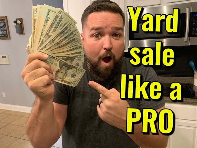 How to make money at yard sales through Ebay! 10 key tips on getting started
