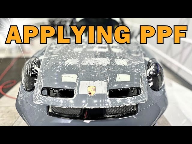 PPF Installed To A Porsche 911