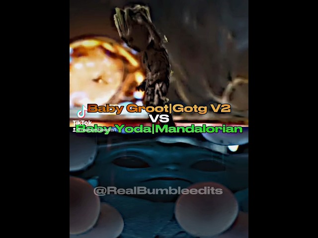 Baby Groot vs Baby Yoda/Random Character Debates